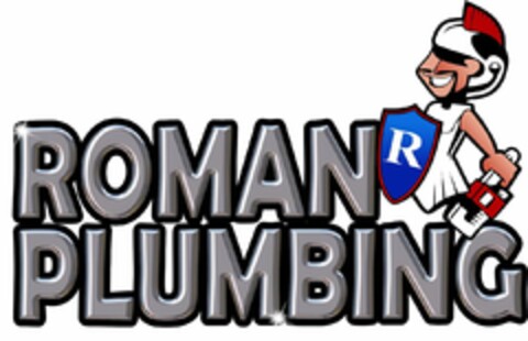 R ROMAN PLUMBING Logo (USPTO, 05/24/2017)