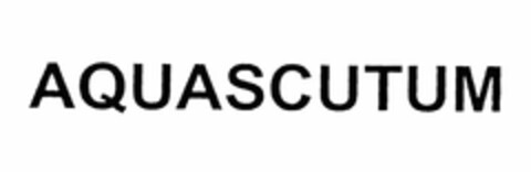 AQUASCUTUM Logo (USPTO, 04/27/2018)