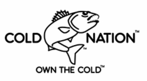 COLD NATION OWN THE COLD Logo (USPTO, 08/22/2018)