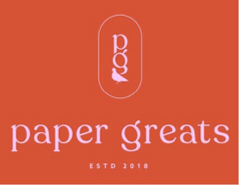 PG PAPER GREATS Logo (USPTO, 24.10.2018)