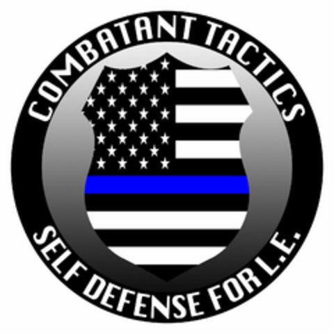 COMBATANT TACTICS SELF DEFENSE FOR L.E. Logo (USPTO, 08.11.2018)