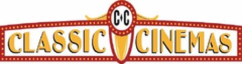 C C CLASSIC CINEMAS Logo (USPTO, 05/07/2019)