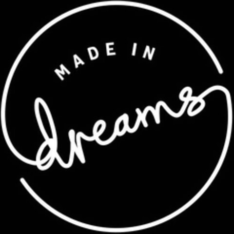 MADE IN DREAMS Logo (USPTO, 02.12.2019)