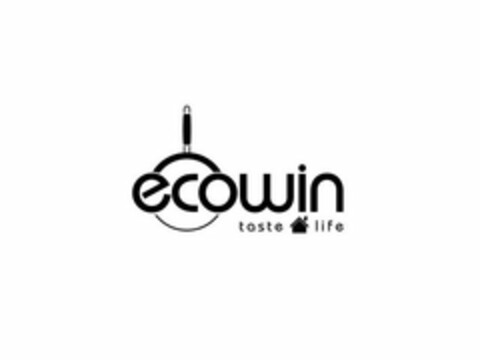 ECOWIN TASTE LIFE Logo (USPTO, 06.01.2020)