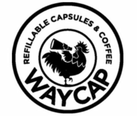 WAYCAP REFILLABLE CAPSULES & COFFEE Logo (USPTO, 29.01.2020)