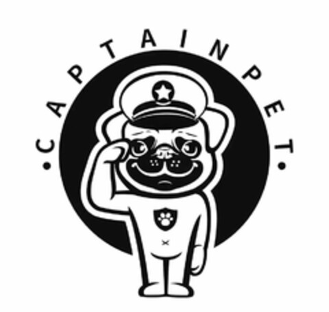 · CAPTAINPET · Logo (USPTO, 03/23/2020)