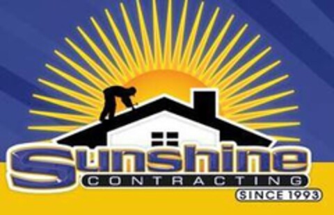 SUNSHINE CONTRACTING SINCE 1993 Logo (USPTO, 29.05.2020)