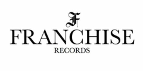 F FRANCHISE RECORDS Logo (USPTO, 12.08.2020)