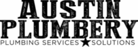 AUSTIN PLUMBERY PLUMBING SERVICES SOLUTIONS Logo (USPTO, 17.08.2020)