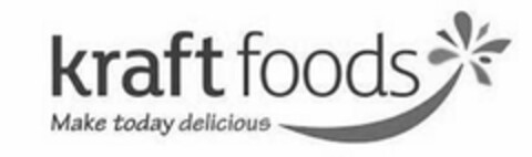 KRAFT FOODS MAKE TODAY DELICIOUS Logo (USPTO, 01/12/2009)