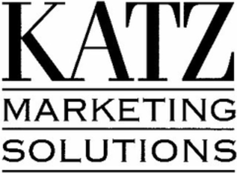 KATZ MARKETING SOLUTIONS Logo (USPTO, 01/14/2009)