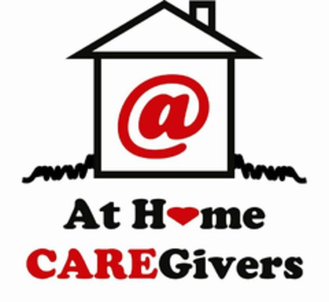 AT HOME CAREGIVERS Logo (USPTO, 13.05.2009)