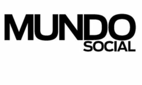 MUNDO SOCIAL Logo (USPTO, 24.05.2009)