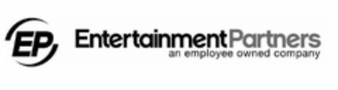 EP ENTERTAINMENTPARTNERS AN EMPLOYEE OWNED COMPANY Logo (USPTO, 28.08.2009)