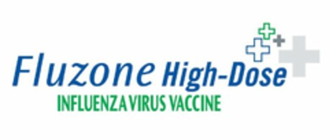 FLUZONE HIGH-DOSE INFLUENZA VIRUS VACCINE Logo (USPTO, 17.12.2009)