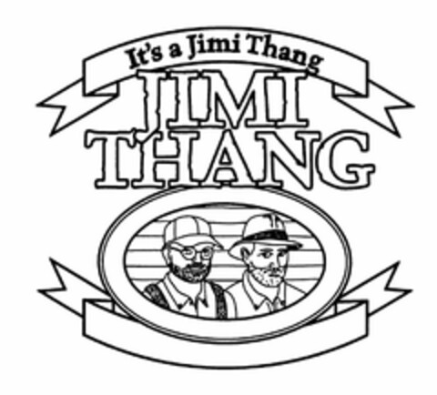 IT'S A JIMI THANG JIMI THANG Logo (USPTO, 12/24/2009)