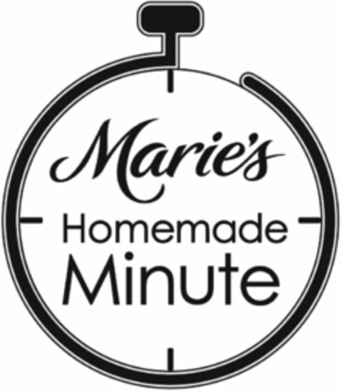 MARIE'S HOMEMADE MINUTE Logo (USPTO, 11.05.2010)