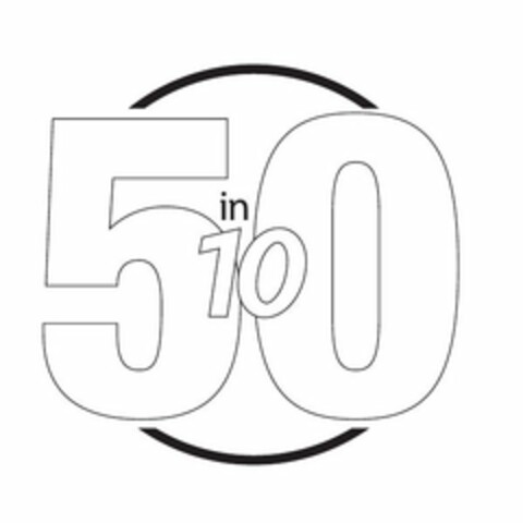 50 IN 10 Logo (USPTO, 15.12.2010)