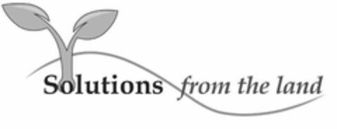 SOLUTIONS FROM THE LAND Logo (USPTO, 08/17/2011)