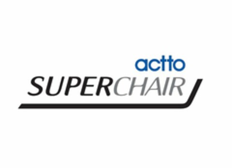 ACTTO SUPERCHAIR Logo (USPTO, 26.09.2011)