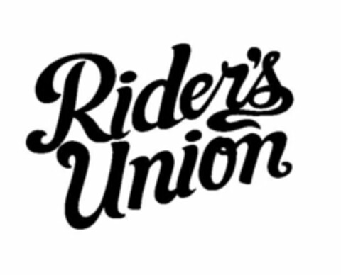 RIDER'S UNION Logo (USPTO, 12.01.2012)