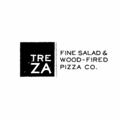 TREZA FINE SALAD & WOOD-FIRED PIZZA CO. Logo (USPTO, 19.03.2012)