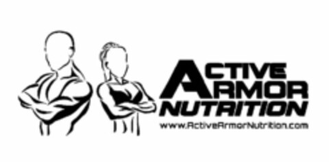 ACTIVE ARMOR NUTRITION WWW. ACTIVEARMORNUTRITION.COM Logo (USPTO, 03/15/2013)