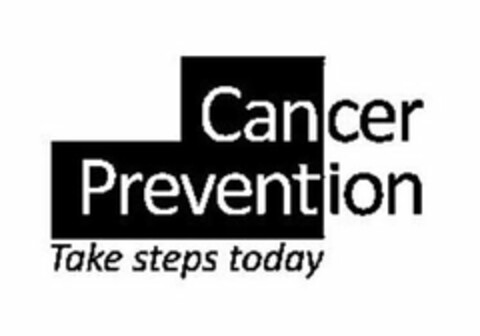 CANCER PREVENTION TAKE STEPS TODAY Logo (USPTO, 12/17/2013)