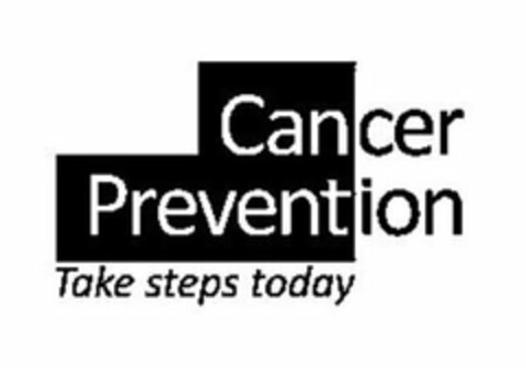 CANCER PREVENTION TAKE STEPS TODAY Logo (USPTO, 17.12.2013)