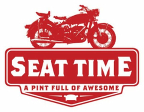 SEAT TIME A PINT FULL OF AWESOME Logo (USPTO, 04.02.2014)