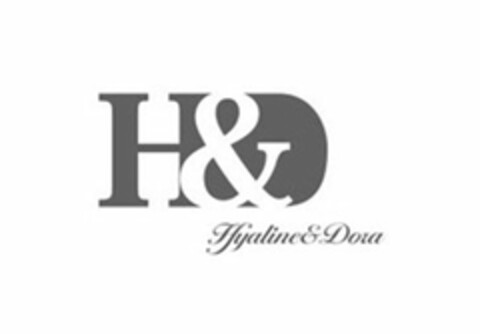 H&D HYALINE & DORA Logo (USPTO, 04/09/2014)