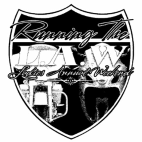 RUNNING THE L.A.W LADIES ANNUAL WEEKEND Logo (USPTO, 23.07.2014)