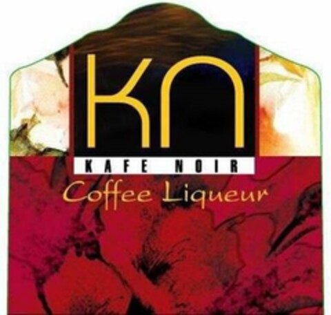 KN KAFE NOIR COFFEE LIQUEUR Logo (USPTO, 23.09.2014)