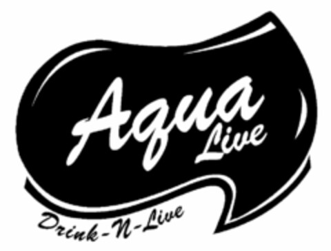 AQUA LIVE DRINK-N-LIVE Logo (USPTO, 10/20/2014)