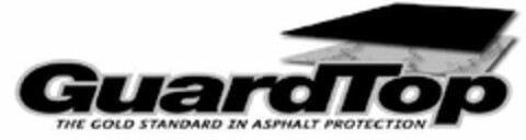 GUARDTOP THE GOLD STANDARD IN ASPHALT PROTECTION Logo (USPTO, 22.01.2015)