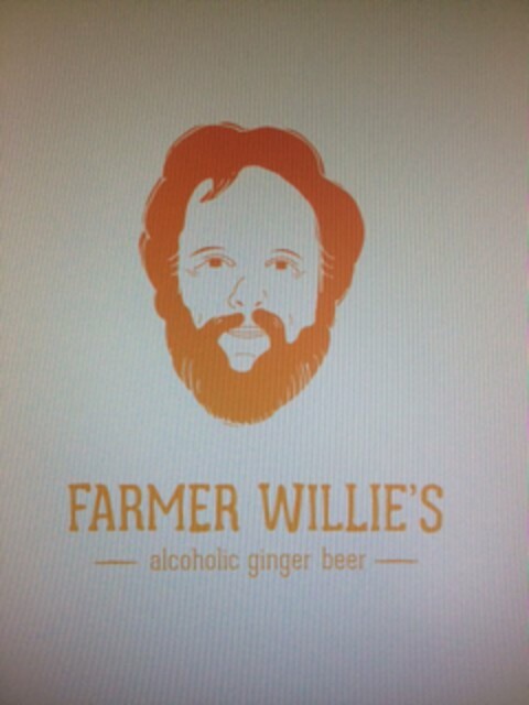 FARMER WILLIE'S ALCOHOLIC GINGER BEER Logo (USPTO, 03/11/2015)