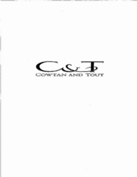 C&T COWTAN & TOUT Logo (USPTO, 01.12.2015)