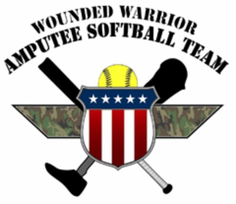 WOUNDED WARRIOR AMPUTEE SOFTBALL TEAM Logo (USPTO, 17.02.2016)