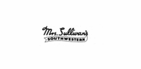 MRS. SULLIVAN'S SOUTHWESTERN Logo (USPTO, 27.04.2016)