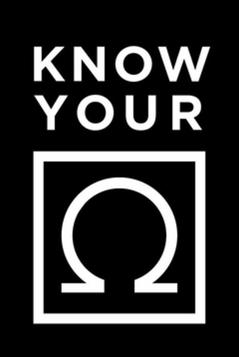 KNOW YOUR Logo (USPTO, 25.08.2016)