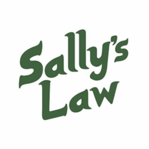 SALLY'S LAW Logo (USPTO, 02.09.2016)