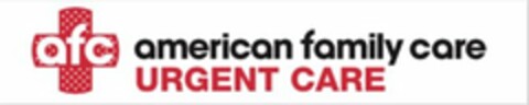 AFC AMERICAN FAMILY CARE URGENT CARE Logo (USPTO, 23.02.2017)