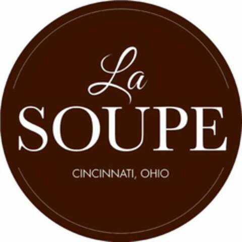 LA SOUPE CINCINNATI, OHIO Logo (USPTO, 18.07.2017)