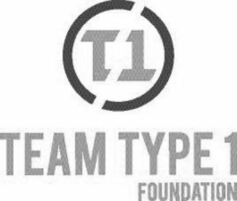 T1 TEAM TYPE 1 FOUNDATION Logo (USPTO, 28.09.2017)