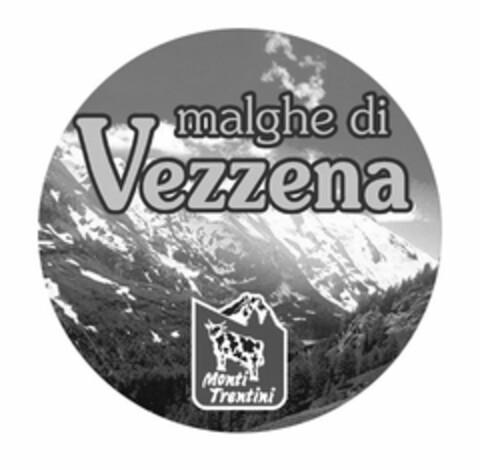 MALGHE DI VEZZENA MONTI TRENTINI Logo (USPTO, 26.02.2018)