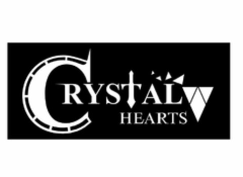 CRYSTAL HEARTS Logo (USPTO, 04.06.2018)