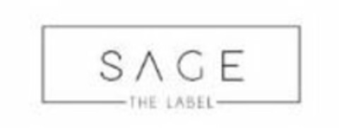 SAGE THE LABEL Logo (USPTO, 25.06.2018)