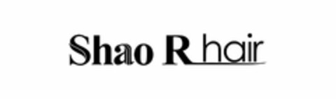 SHAO R HAIR Logo (USPTO, 01.07.2018)