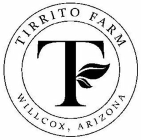 TIRRITO FARM WILLCOX, ARIZONA T Logo (USPTO, 31.07.2018)