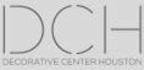 DCH DECORATIVE CENTER HOUSTON Logo (USPTO, 07.12.2018)